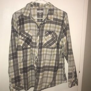 Croft & Barrow Plaid Button Up